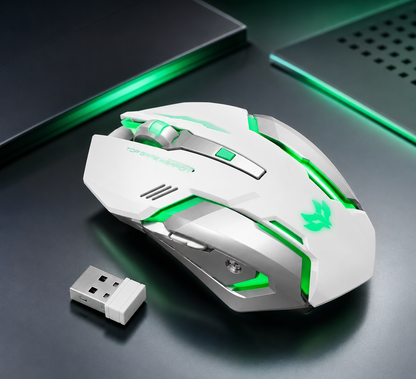 Wireless Charging Silent Gaming Mouse Machinery
