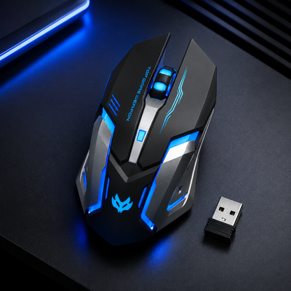 Wireless Charging Silent Gaming Mouse Machinery