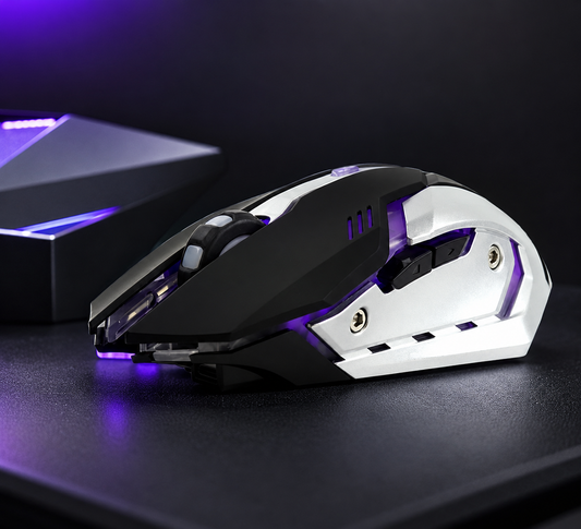 Wireless Charging Silent Gaming Mouse Machinery