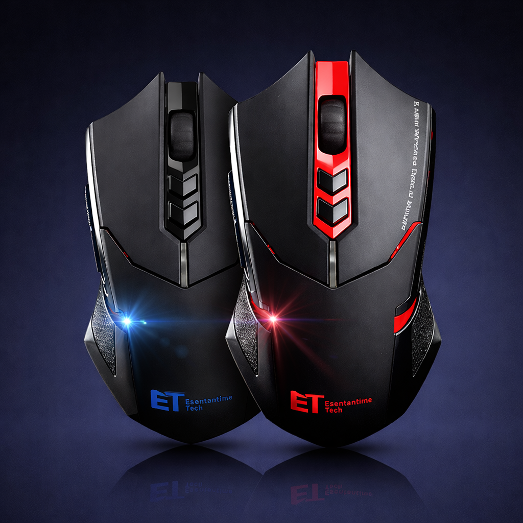 Power Saving Silent Luminous Wireless Mouse